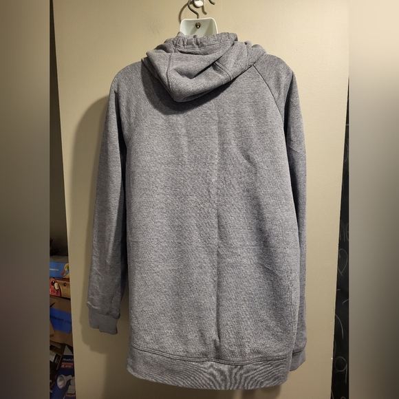Under Armour Women's Gray Hoodie Sweater, Size Medium - Picture 3 of 6